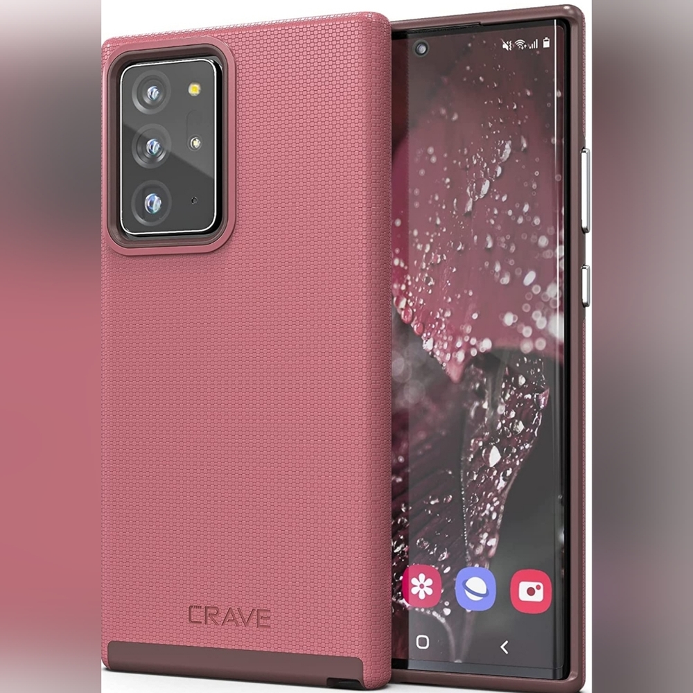 Crave Dual Guard for Galaxy Note 20 Ultra Case, Shockproof Protection Dual Layer